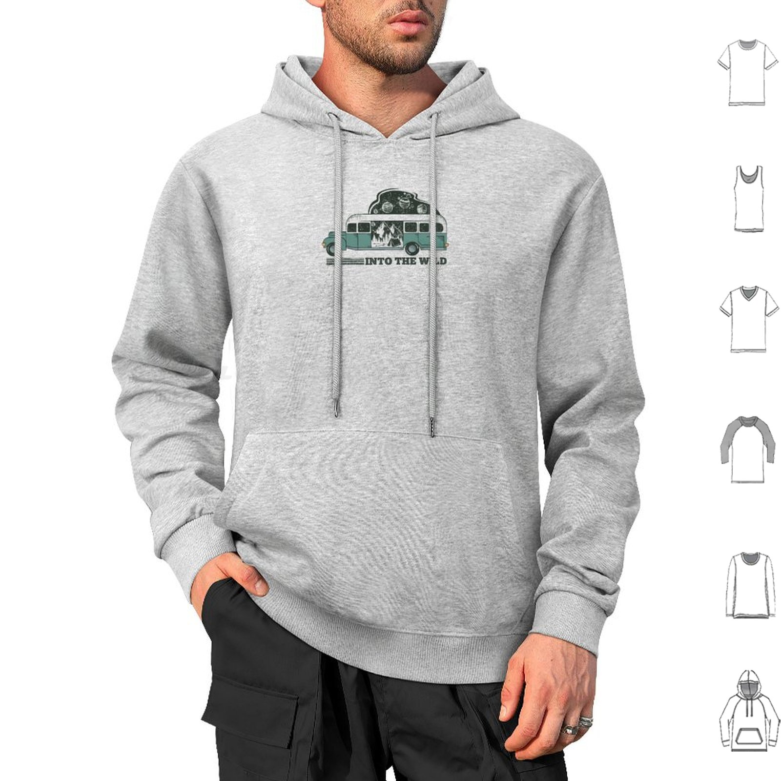 Outdoor Adventure Cinema - Into The Wild Hoodie Cotton Long