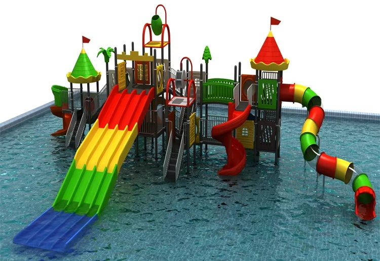 Outdoor Adventure Resorts - Children Outdoor Aqua Park Tube Commercial