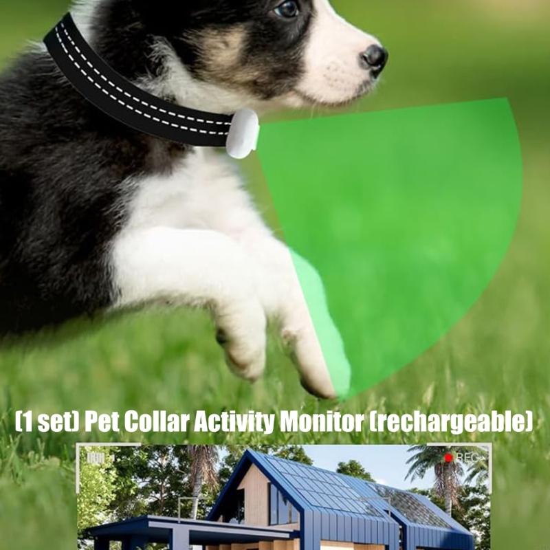 Outdoor Adventure Videos - UHD 120° Wide Pet Neck Camera
