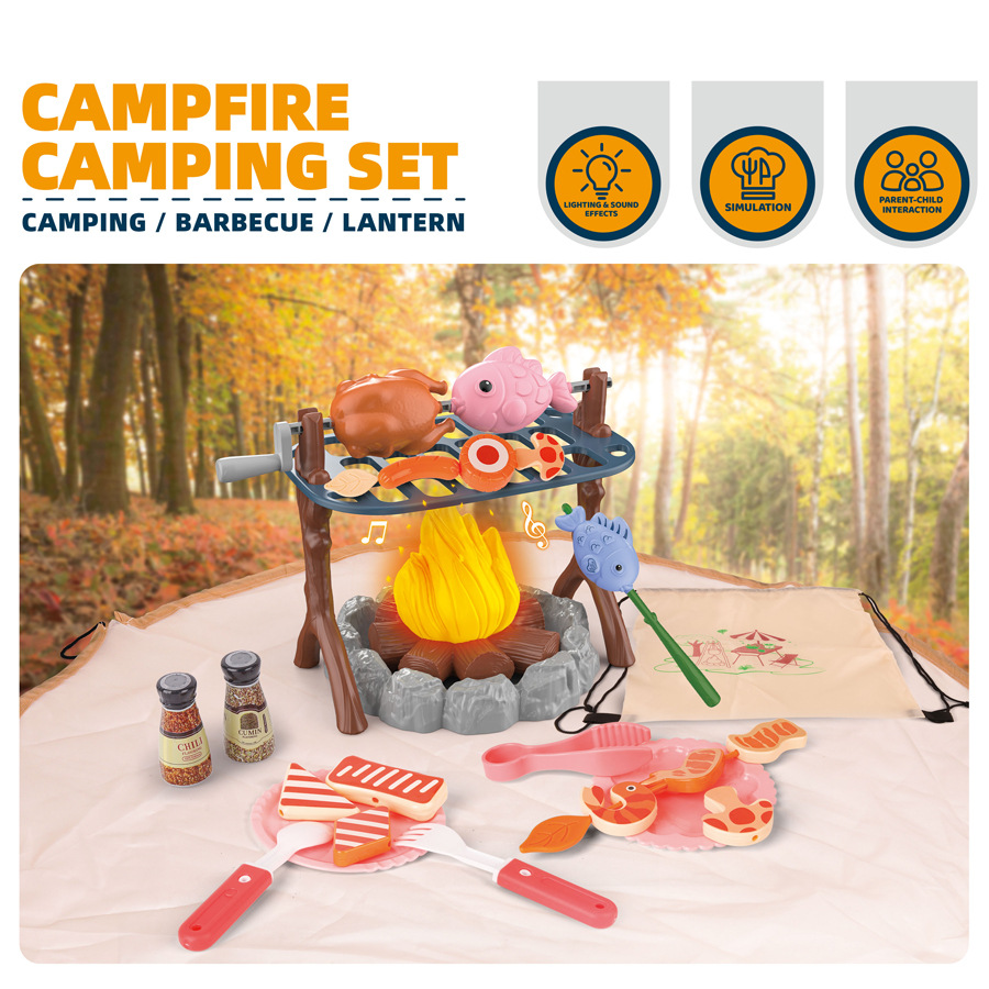 Outdoor Adventure With Kids - Kids Outdoor Adventure Tool Set Campfire