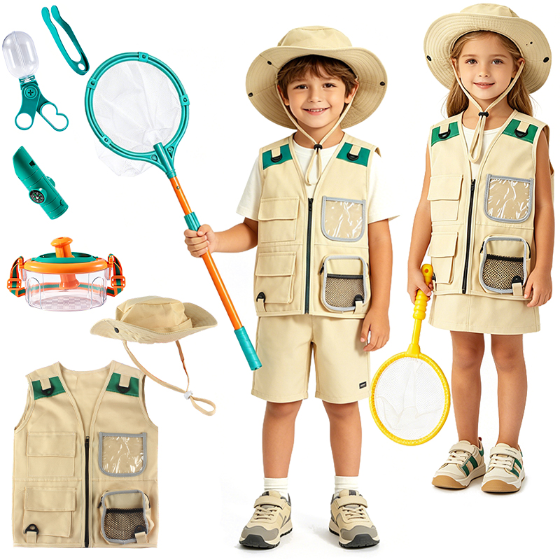 Outdoor Adventure Kit For Boys - Kids Explorer Adventure Kit Outdoor Nature