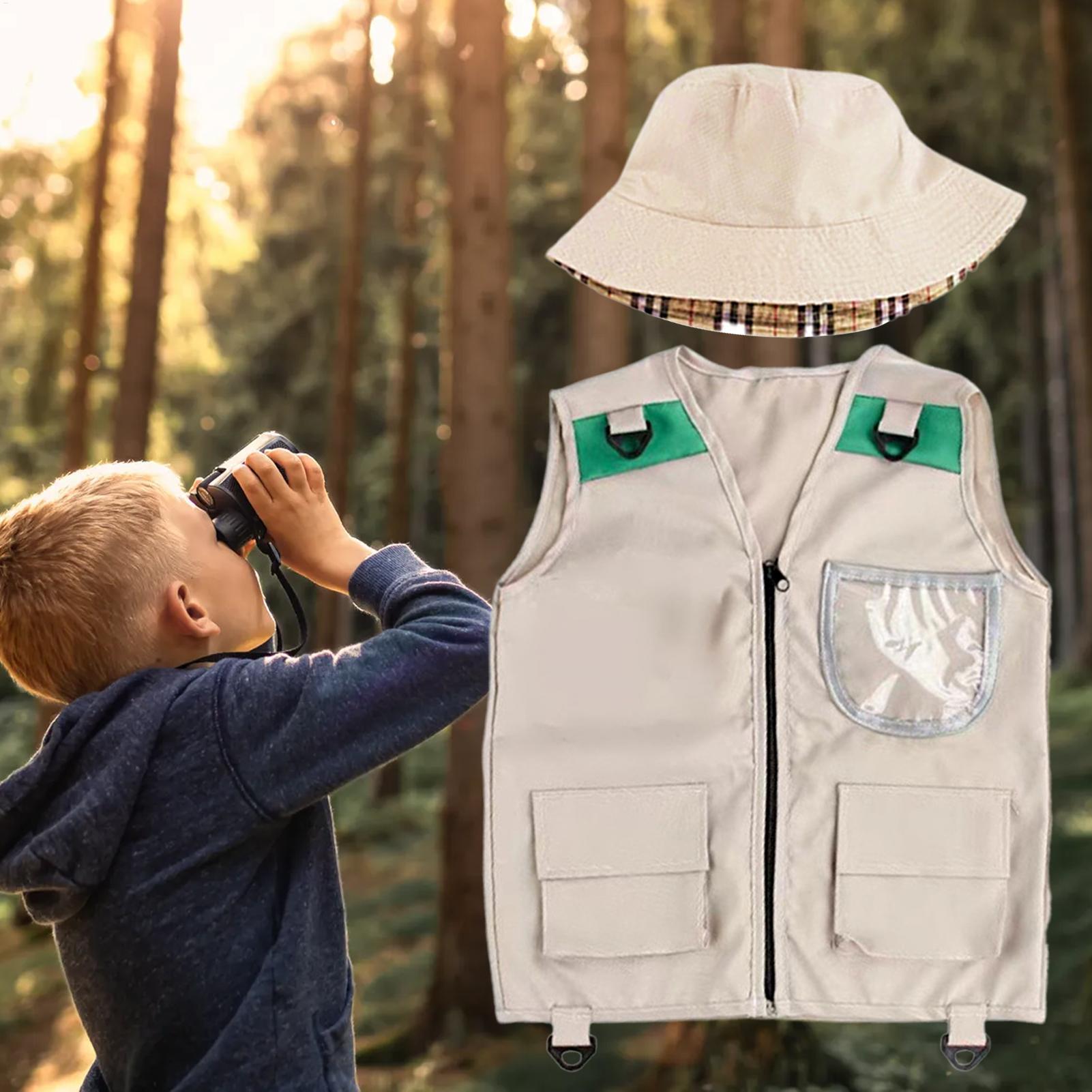 Kids Explorer Vest and Hat Cos - Outdoor Adventure Kit For Boys recension och pris