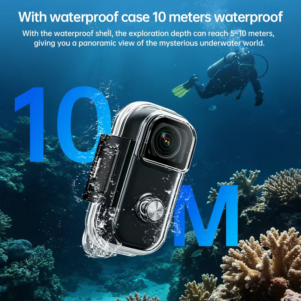 Mini 4K Action Camera Hands-Fr - Outdoor Adventure Videos recension och pris