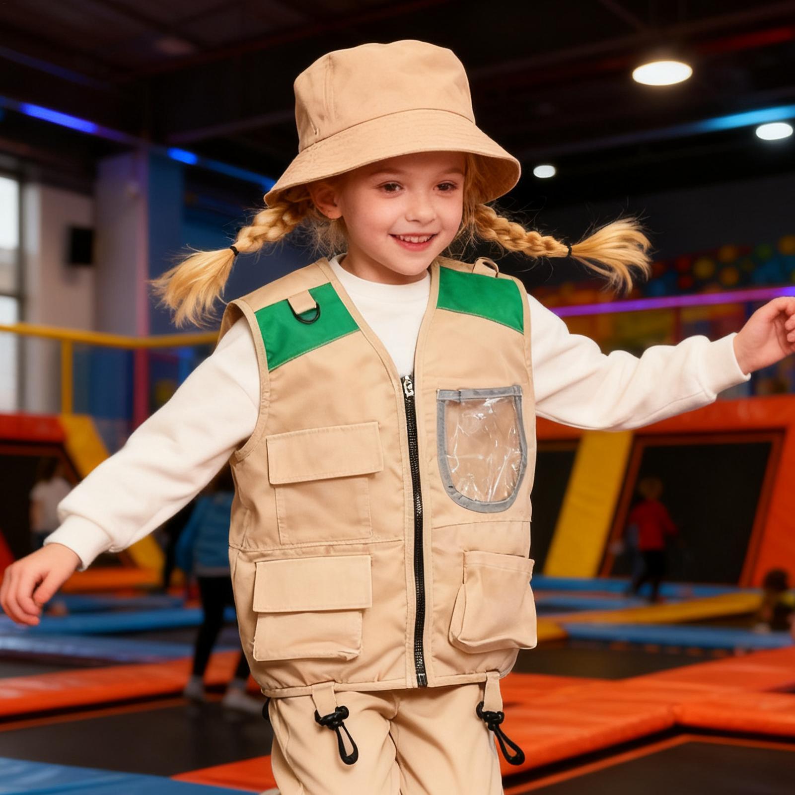 Kids Explorer Vest and Hat Hal - Outdoor Adventure Kit For Boys recension och pris