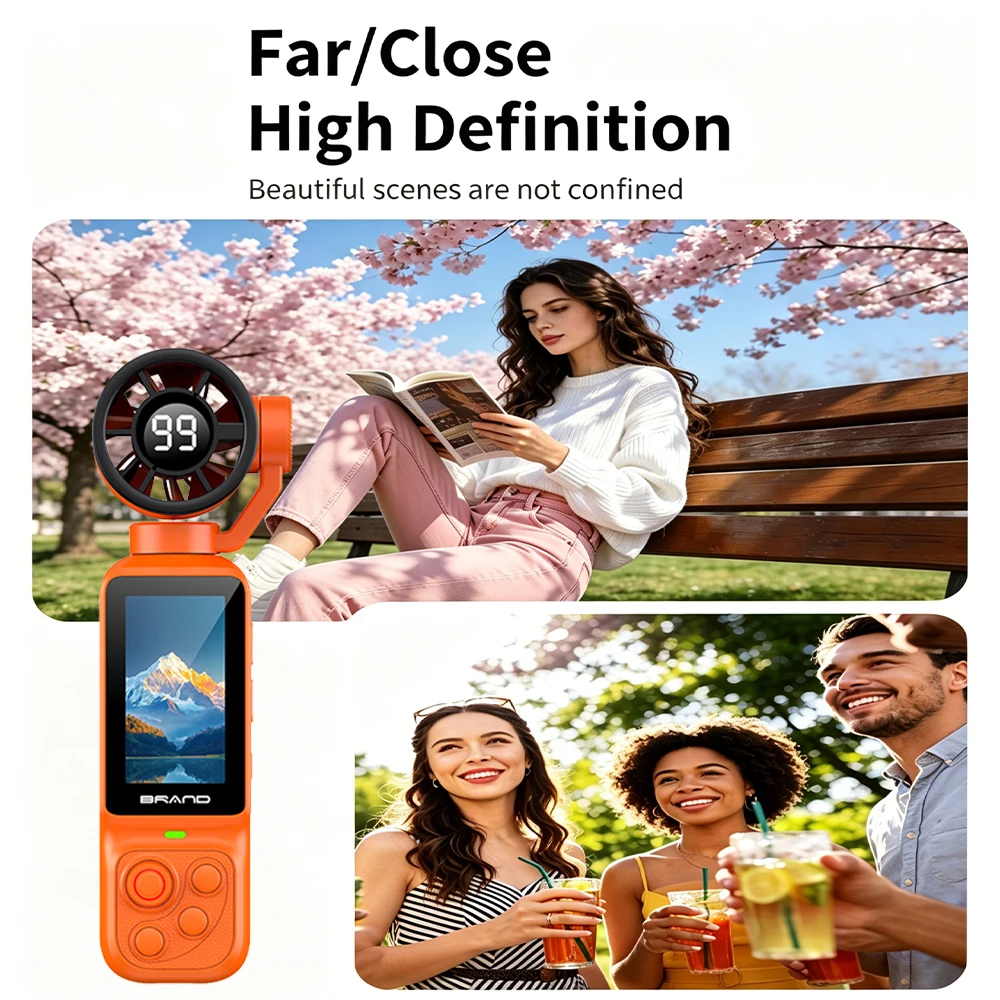 Pocket Fan Action Camera Focus - Outdoor Adventure Videos recension och pris