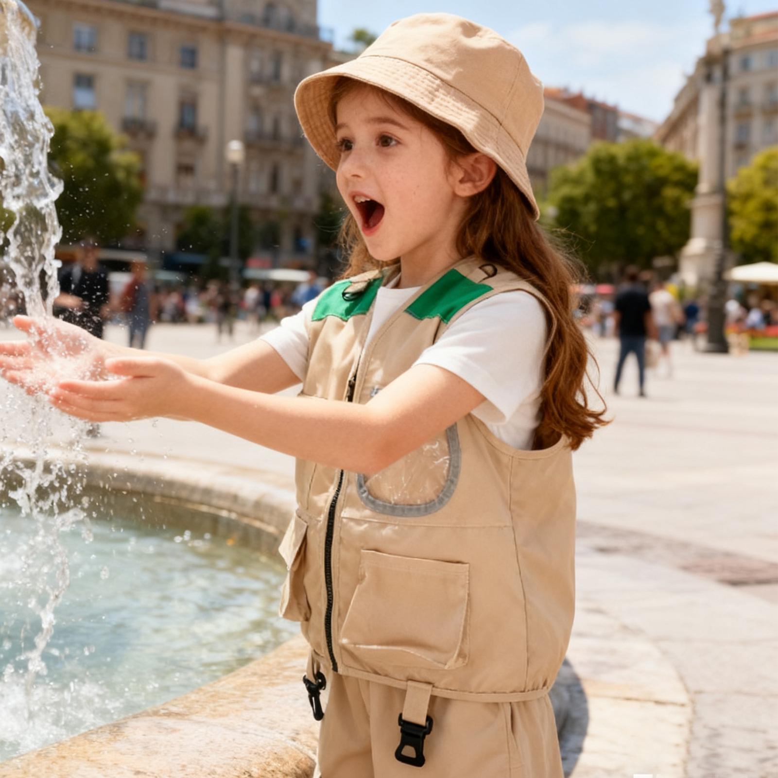Kids Explorer Vest and Hat Cos - Outdoor Adventure Kit For Boys recension och pris