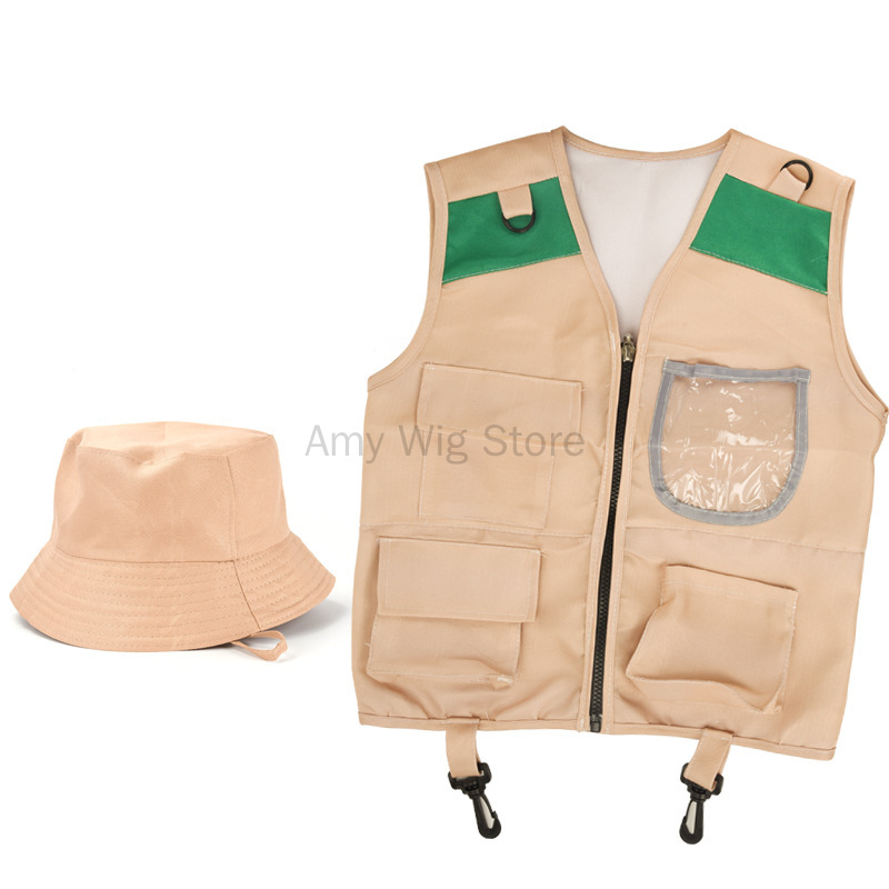Kids Explorer Vest and Hat Cos - Outdoor Adventure Kit For Boys recension och pris