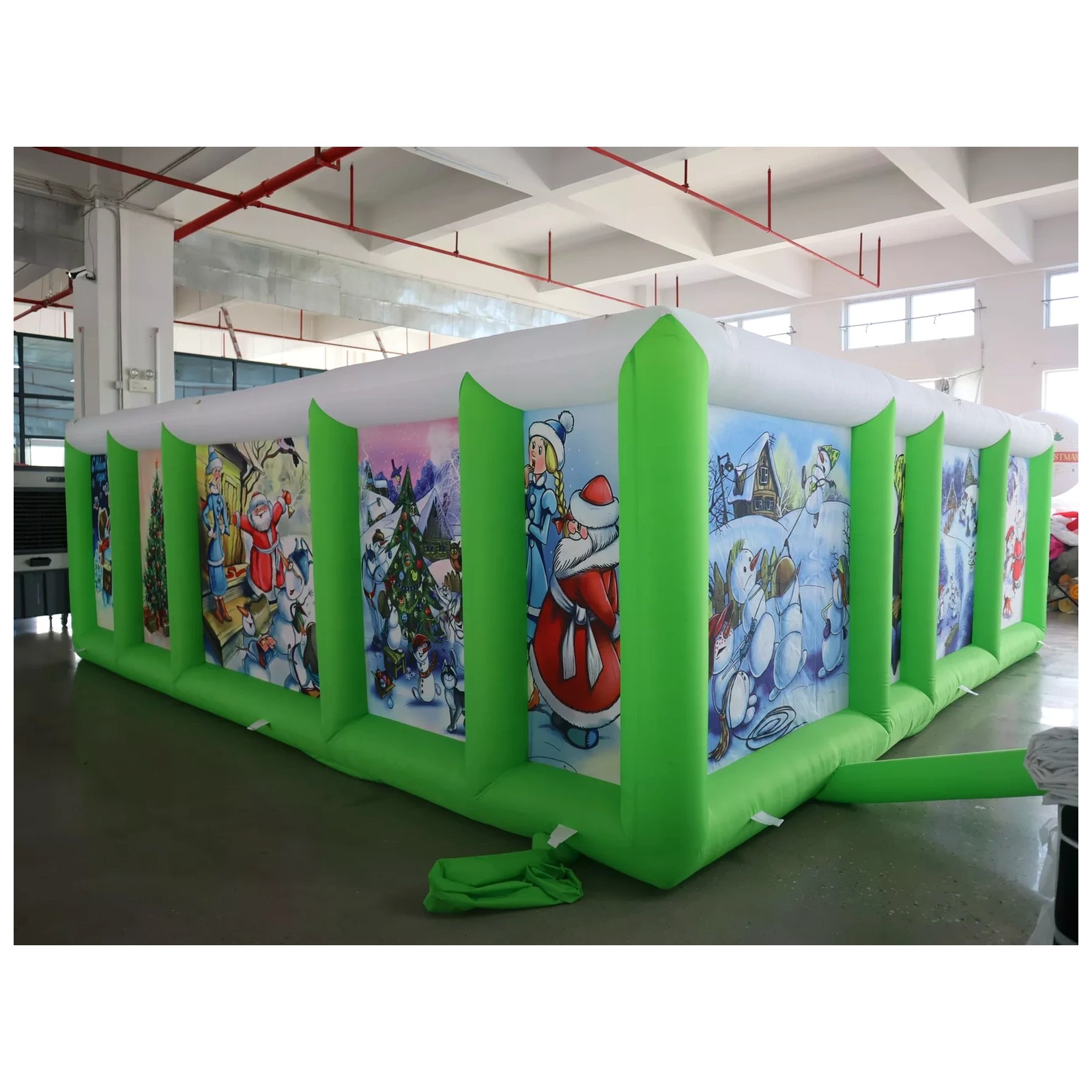 Large Open Top Inflatable Maze - Outdoor Adventure Kids Party recension och pris