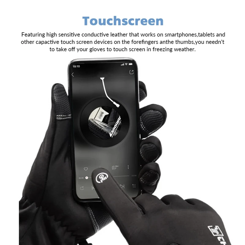 Winter Gloves Thermal Touchscr - Outdoor Adventure Hours recension och pris