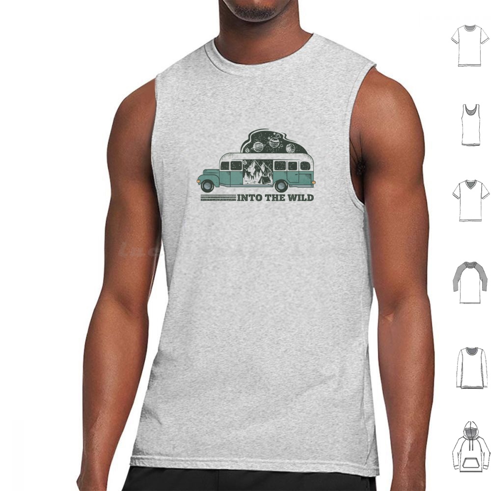 Into The Wild Tank Tops Vest S - Outdoor Adventure Cinema recension och pris