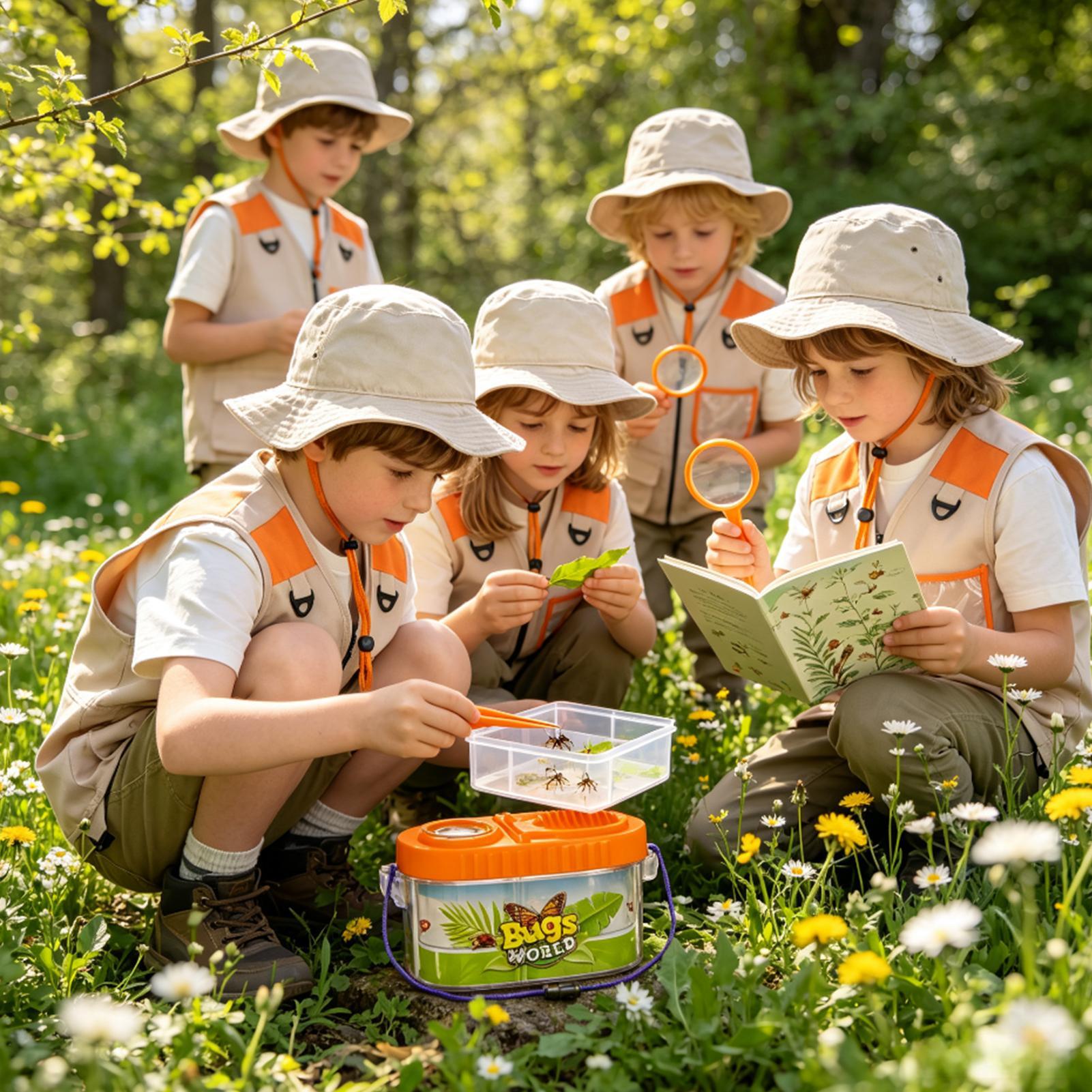 Kids Adventure Kit With Magnif - Outdoor Adventure Kit For Boys recension och pris