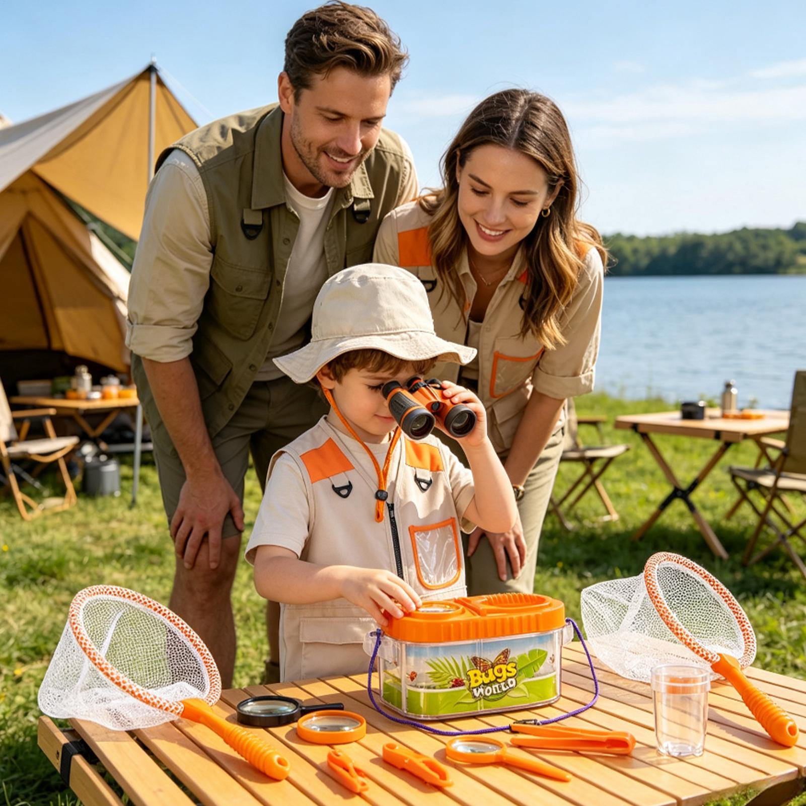 Kids Adventure Kit With Magnif - Outdoor Adventure Kit For Boys recension och pris