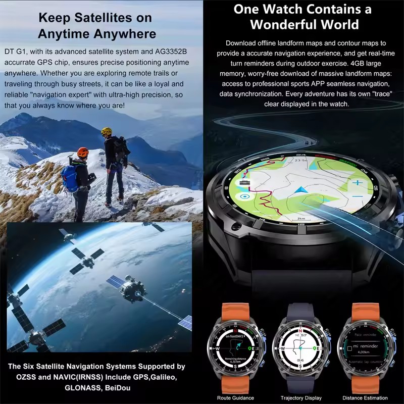 New Adventure GPS Men Smart Wa - Outdoor Adventure Hours recension och pris