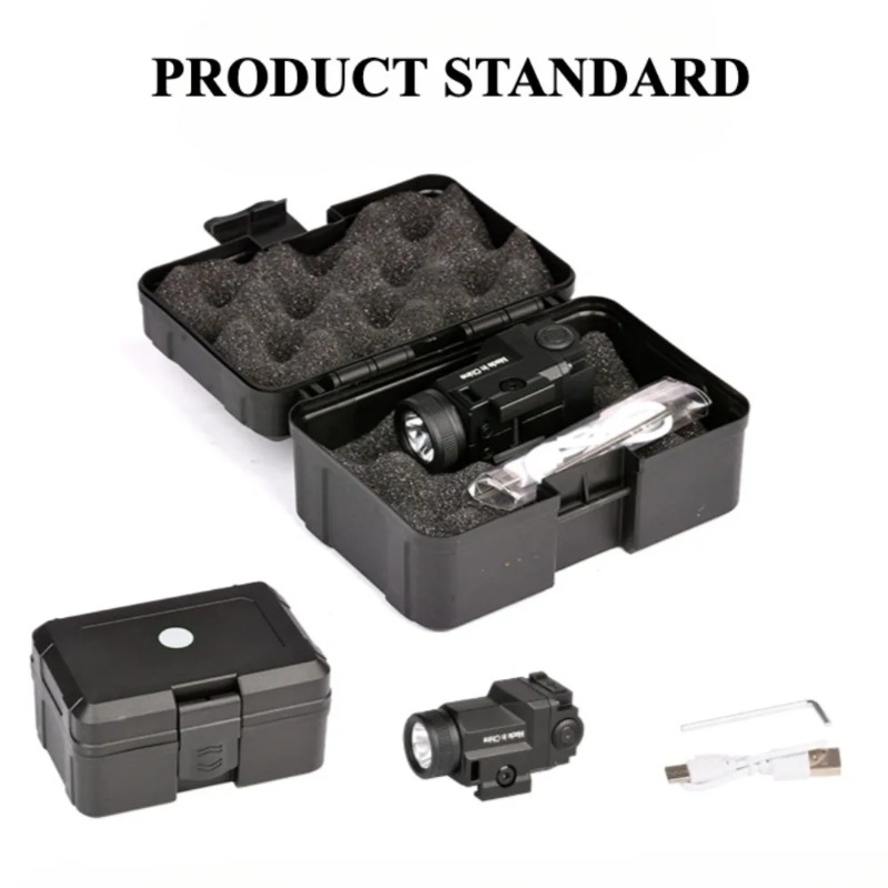 20mm Rail‑Fitted Metal LED Fla - Outdoor Adventure Hobbies recension och pris