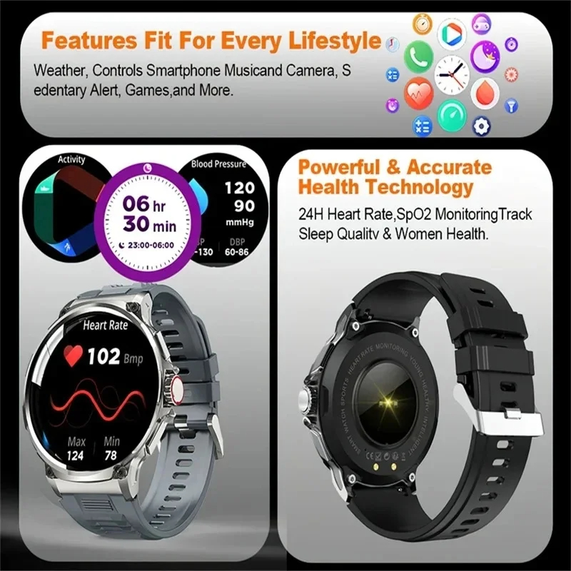 Hot Men Smart Watch 710mAh Out - Outdoor Adventure Hours recension och pris