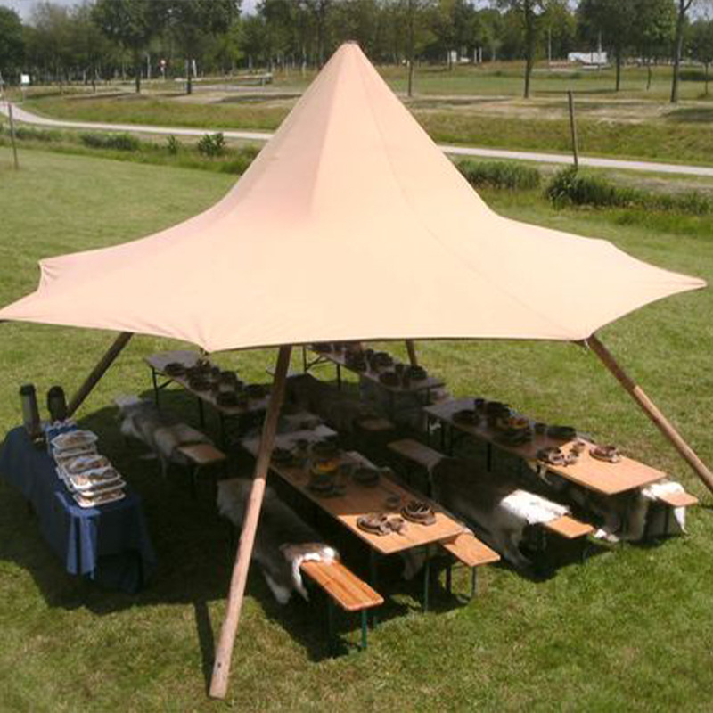 Double Layer Solid Wood Tent,  - Outdoor Adventure Resorts recension och pris