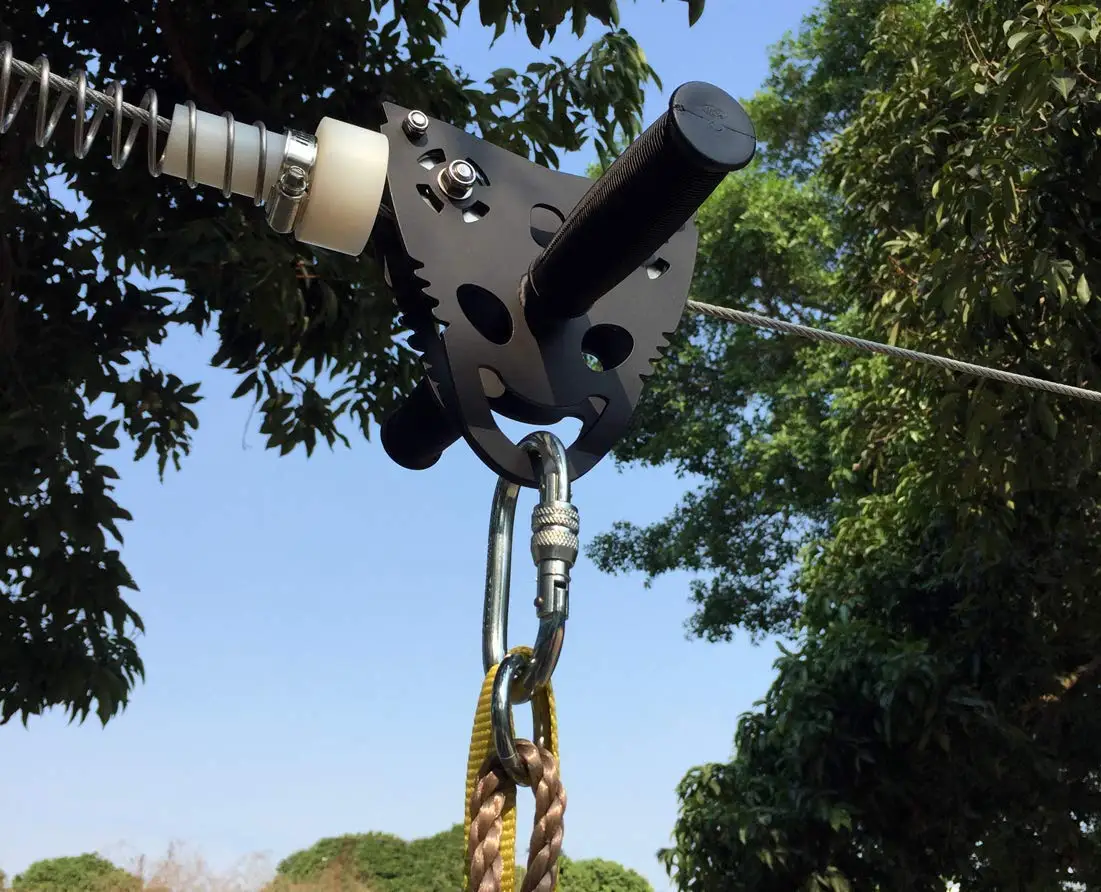 Upgraded 120ft Zip Line Kit fo - Outdoor Adventure With Kids recension och pris