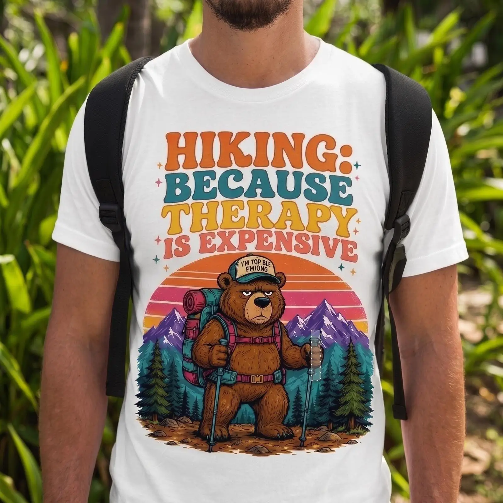 Hiking Therapy Sarcastic Bear  - Outdoor Adventure Therapy recension och pris