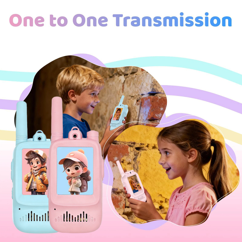 2pcs Kids Video Walkie Talkie  - Outdoor Adventure With Kids recension och pris