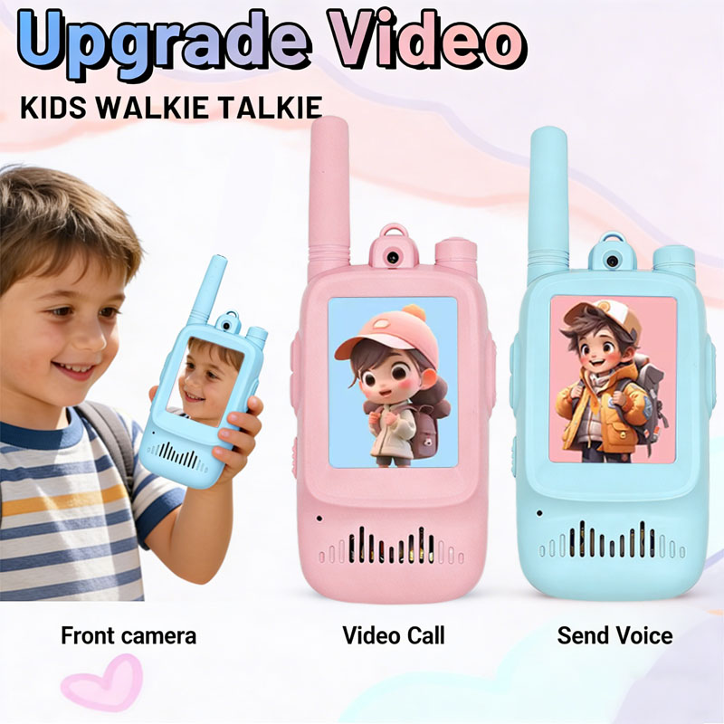2pcs Kids Video Walkie Talkie  - Outdoor Adventure With Kids recension och pris