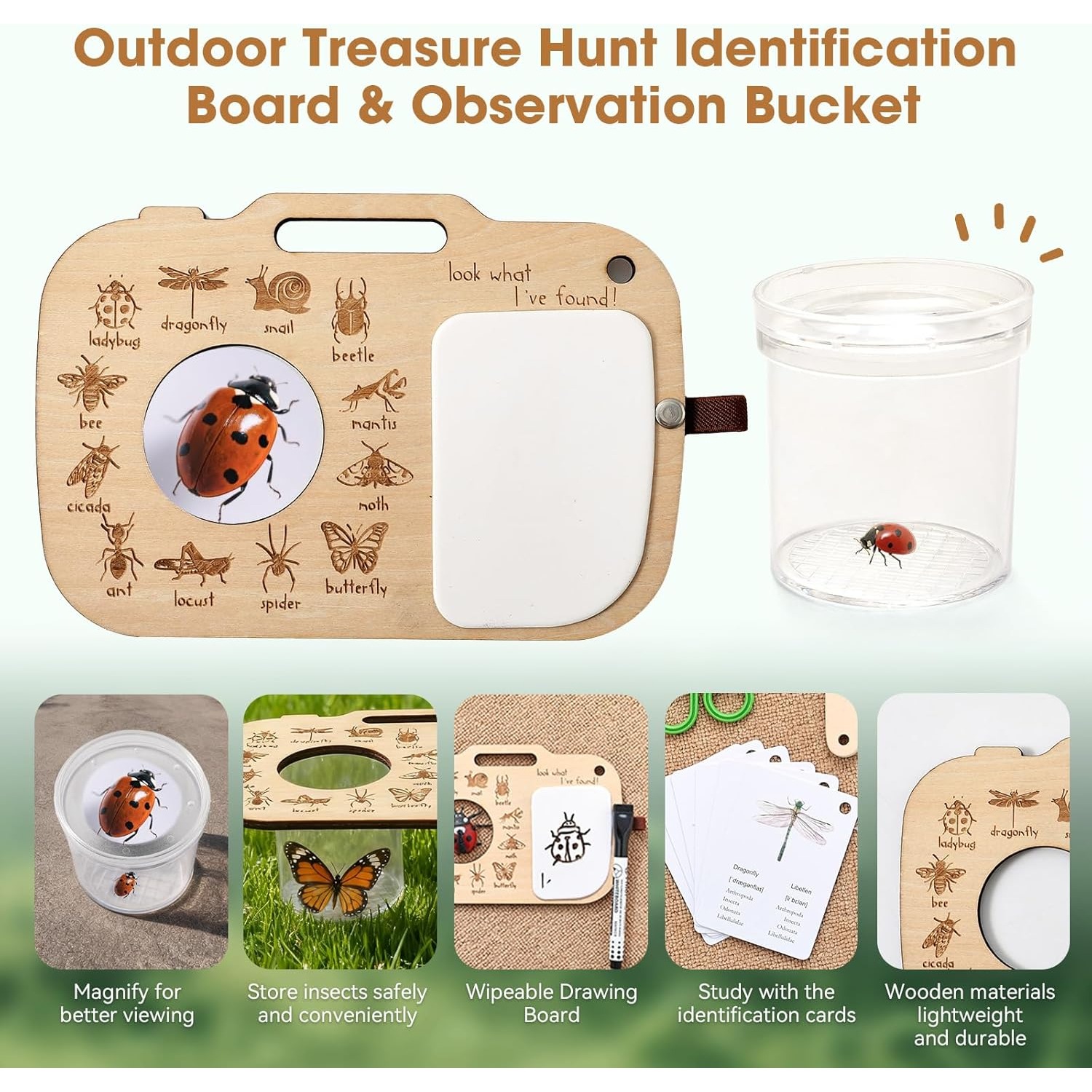 Bug Catcher Kit for Kids with  - Outdoor Adventure Kit For Boys recension och pris