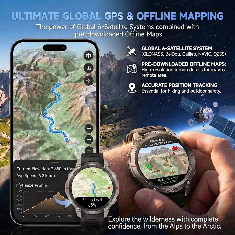 New Built-in GPS Outdoor Adven - Outdoor Adventure Hours recension och pris