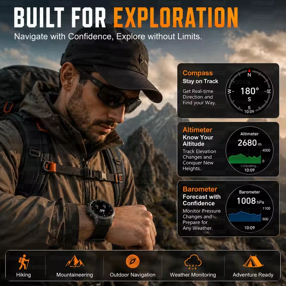 New Built-in GPS Outdoor Adven - Outdoor Adventure Hours recension och pris