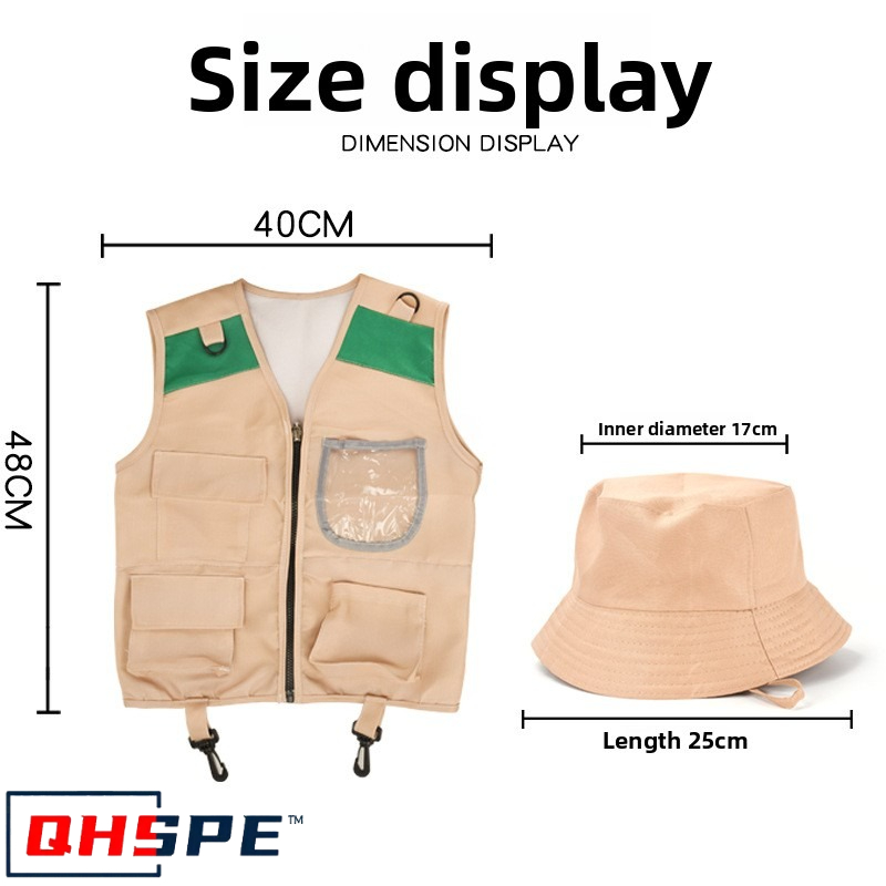 Kids Explorer Vest and Hat Cos - Outdoor Adventure Kit For Boys recension och pris