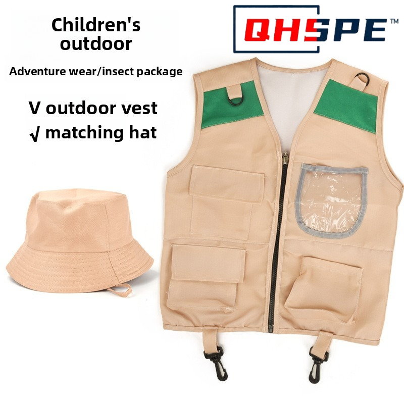 Kids Explorer Vest and Hat Cos - Outdoor Adventure Kit For Boys recension och pris
